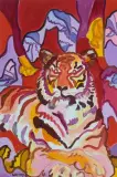 Portrait d'un vieux tigre by Charles Lapicque, 1961, oil on canvas, sold Mar 2026
