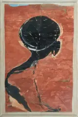 Portrait by Jean-Charles Blais, 1992, collage, sold Mar 2026