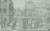 Ecce Homo, gross by Lucas van Leyden, 1510, engraving, offered Mar 2026