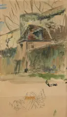 zugeschrieben Porte Lecomte by Othon Friesz, watercolor, offered Mar 2026