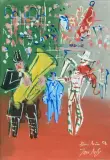 Im Zirkus by Jean Dufy, 1958, gouache, sold Mar 2026