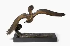 Möwe by André Vincent Becquerel, bronze, offered Mar 2026