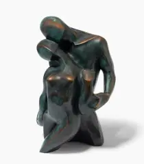 Pas de Deux by Bernard Kapfer, bronze, sold Mar 2026