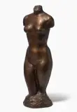 Weiblicher Torso by Arthur Abeljanz, bronze, offered Mar 2026