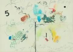 Lieber Edi by Jean Tinguely, 1979, mixed media, offered Mar 2026