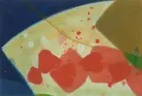 Ohne Titel by Teruko Yokoi, 2004, watercolor, sold Mar 2026