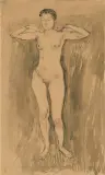 nach Frauenakt by Ferdinand Hodler, pencil, offered Mar 2026