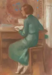 Maddalene by Pietro Chiesa, 1936, pastel, sold Mar 2026