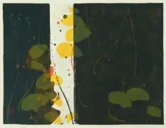 Vine by Teruko Yokoi, 1972, color lithograph, sold Mar 2026