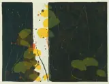 Vine by Teruko Yokoi, 1972, color lithograph, sold Mar 2026