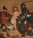 Umkreis Entkleidung Christi by Bernhard Strigel, oil, sold Nov 2025