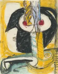Taureau by Le Corbusier, 1951, pastel, sold Nov 2025