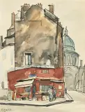 Panthéon, Livre d'occasion by Takanori Oguiss, watercolor, offered Nov 2025