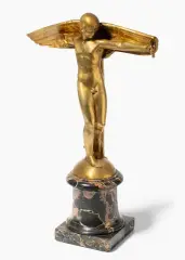 Icarus by René Andrei, bronze, offered Nov 2025