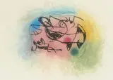 La fourmi rose by Joan Miró, 1978, pencil, offered Nov 2025