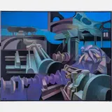 Untitled by James Massena March, Acrylic on canvas, offered May 2024