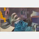 Untitled by James Massena March, Oil on canvas,Signed lower center.H: 30 W: 48 in., offered Apr 2024