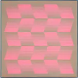 Successive Rhythm-Rose by Julian Stanczak, 1976, Acrylic on canvas, offered Mar 2024