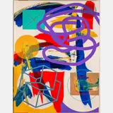 Before the Big Bang by James Massena March, Acrylic on canvas, offered Mar 2024