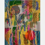 Untitled by James Massena March, Acrylic on canvas,Signed on label on verso.H: 66 W: 52 in., offered Mar 2024
