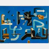 Untitled by James Massena March, Oil on canvas, offered Mar 2024