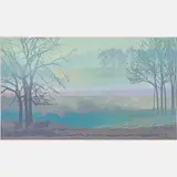 Woodland Park by Bill Sullivan, Screenprint, offered Feb 2024