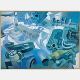 Untitled by James Massena March, Oil on canvas, offered Dec 2023