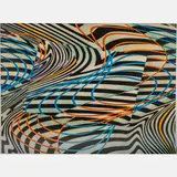 Rectangles in Motion by James Massena March, Acrylic on canvas, offered Dec 2023