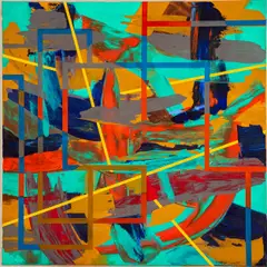 Untitled by James Massena March, Acrylic on canvas, offered Dec 2023
