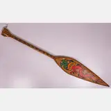 Panama by Kuna Indian Tribe, Carved and Painted Wood Paddle, offered Dec 2023