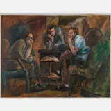 Untitled by James Massena March, Oil on canvas, offered Nov 2023