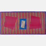 On Kilter by Greg Russell, 2009, Acrylic on board,Signed and dated on verso. H: 24 W: 48 in., offered Nov 2023