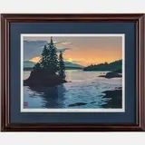 Southeast Sunset by Byron Birdsall, Offset lithograph, offered Nov 2023