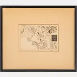 Remember L.A by John Opie, Etching,Signed lower right. Image Size: 5 3/4 x 9 in.H: 15 3/4 W: 18 1/4 in., offered Nov 2023