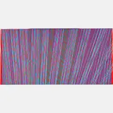 Untitled by Greg Russell, 2009, Acrylic on board,Signed and dated on verso. Artist favorite. H: 24 W: 48 in., offered Nov 2023