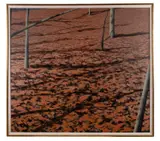 born 1962). "Gatewood Leaves" - 1980 by Titus Welliver, acrylic on canvas, sold Feb 2026