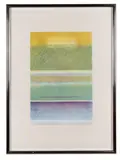 Autumn Mist" - late 20th century by Yale Epstein, serigraph on paper, sold Feb 2026