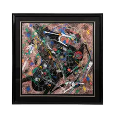 Black Horse by Jiang Tie Feng, serigraph on paper, sold Feb 2026