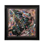 Black Horse by Jiang Tie Feng, serigraph on paper, sold Feb 2026