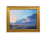 Untitled by Arnold Desmarais, oil on board, sold Feb 2026