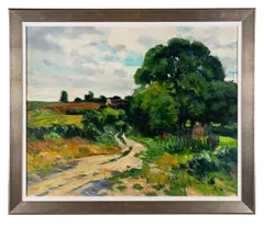 Untitled - late 20th century by Gaston Sebire, oil on canvas, sold Feb 2026