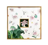 Lily World" - 1989 by Fleur Cowles, oil on masonite board, sold Feb 2026