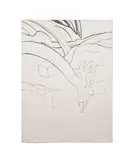 Untitled - Abstract Study by Richard Howard Hunt, lithograph on paper, sold Feb 2026