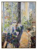 Untitled -late 20th century by Sandra Brett, oil on canvas, sold Feb 2026