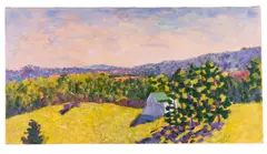 Afternoon Light" - late 20th / early 21st century by Kazhia Kolb, oil on canvas, sold Feb 2026