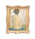 Untitled by Mary San Angelo, oil on canvas, sold Feb 2026