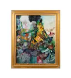 Untitled - Abstract Painting - 2012 by Creighton Berry, oil on canvas, sold Feb 2026