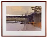 Untitled - late 20th century by Rodger Bechtold, oil on paper, sold Feb 2026