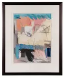 Untitled - late 20th century by Lynn Elton Baker, serigraph on paper, sold Feb 2026