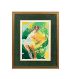 Backhand (Chris Evert)" - 1974 by LeRoy Neiman, screenprint on paper, sold Feb 2026